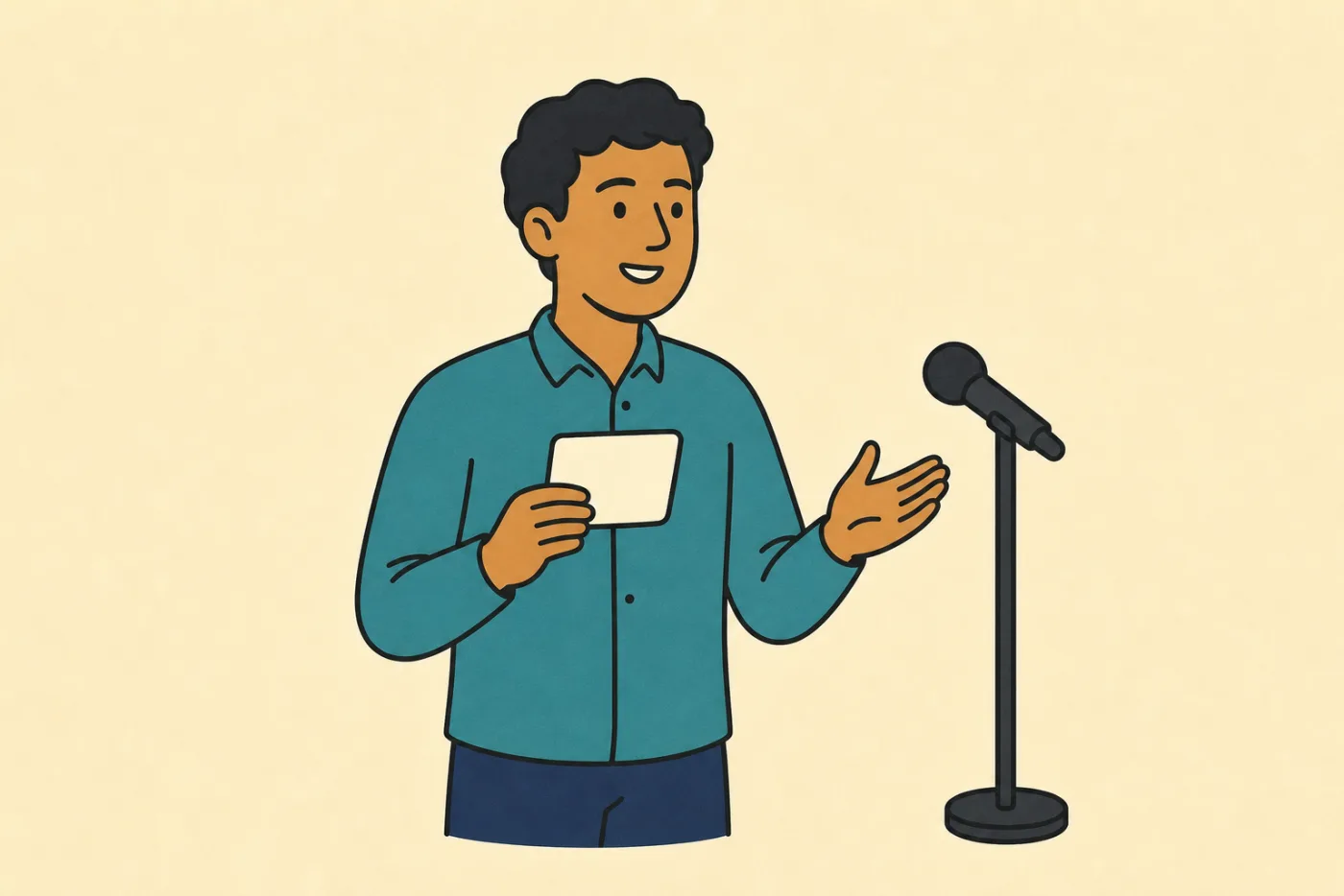 Minute Hatch illustration for Example of an Extemporaneous Speech
