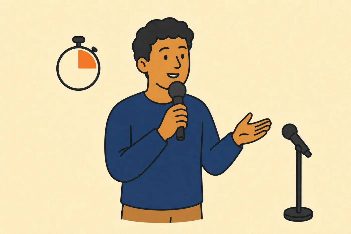 Minute Hatch illustration for Example of an Impromptu Speech: A 60-Second Answer