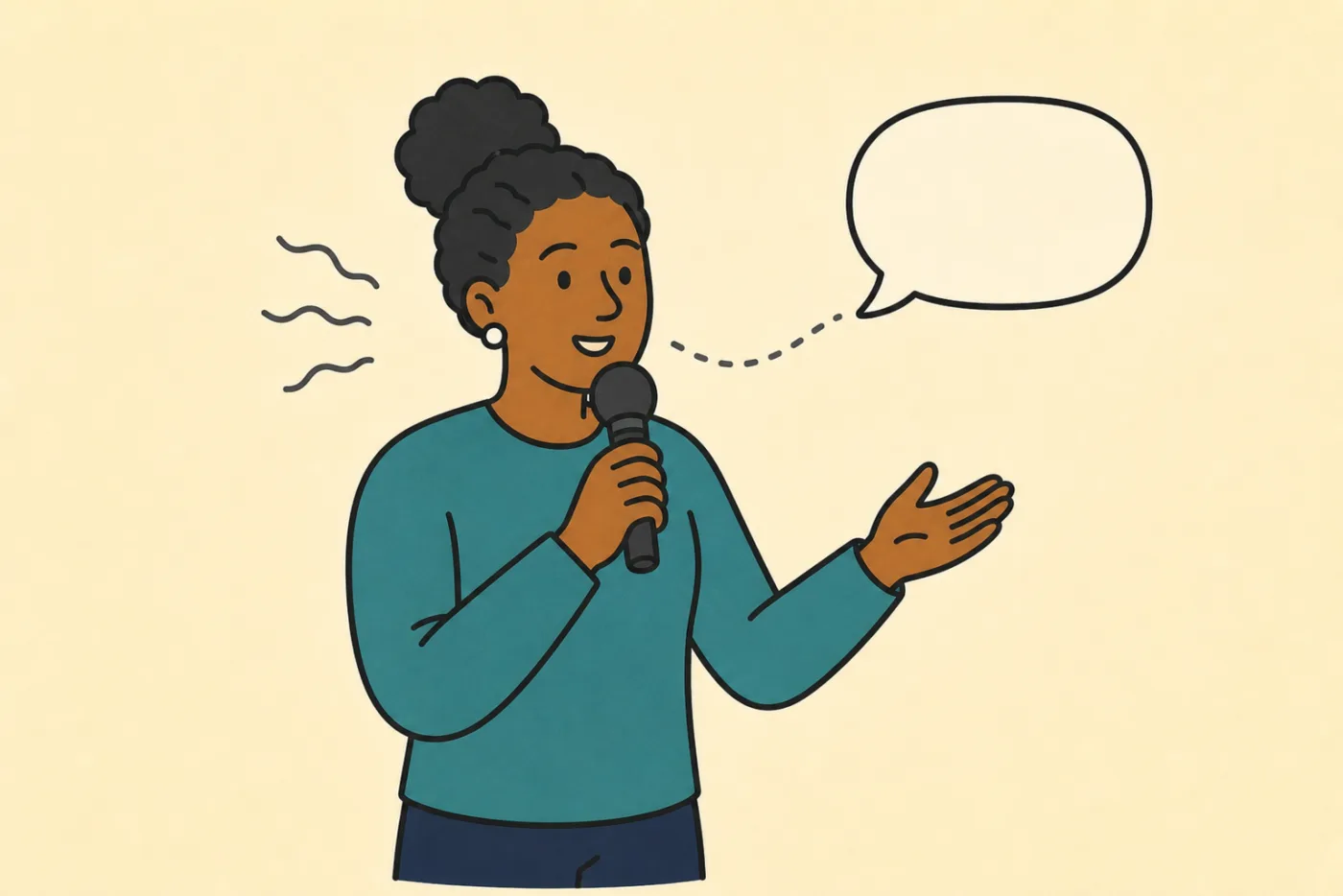 Minute Hatch illustration for How to Speak Confidently Under Pressure