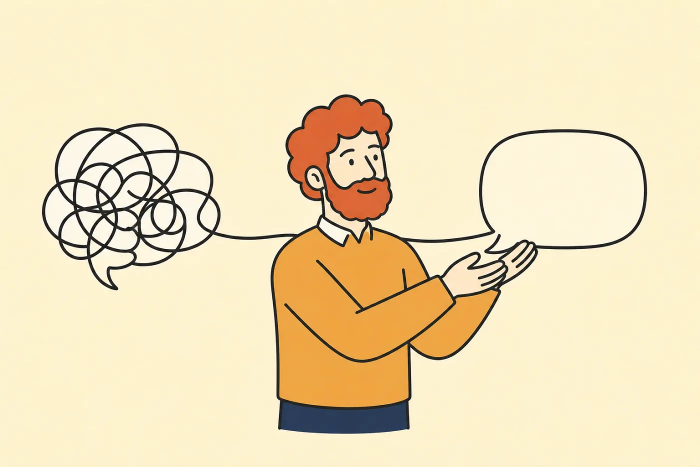 Minute Hatch illustration for How to Stop Rambling When You Speak