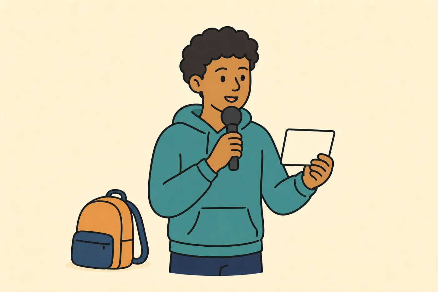 Minute Hatch illustration for Impromptu Speech for Students