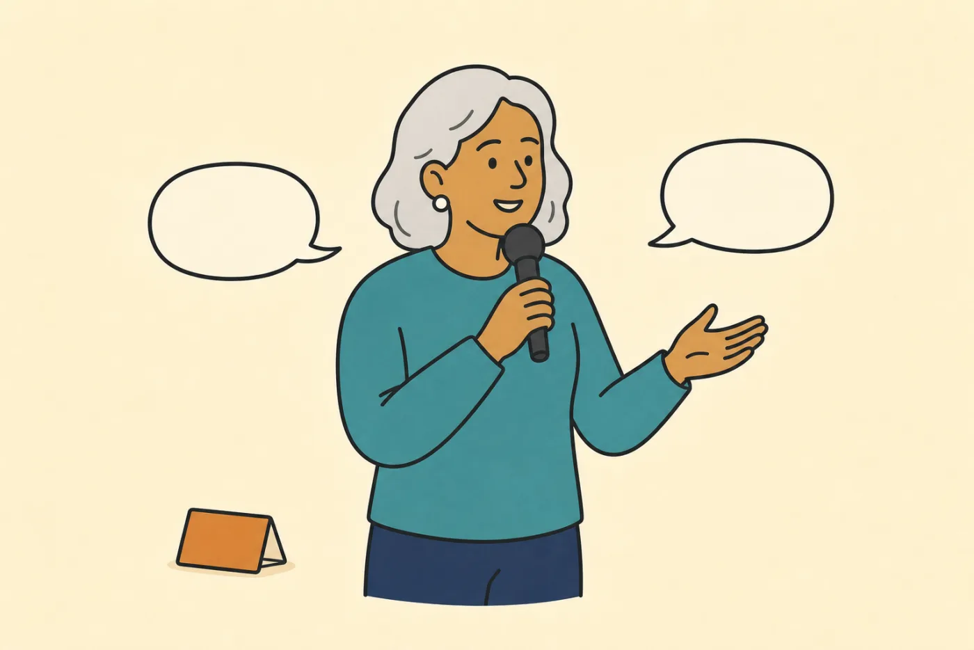 Minute Hatch illustration for Impromptu Talk: How to Speak Clearly Without Notes