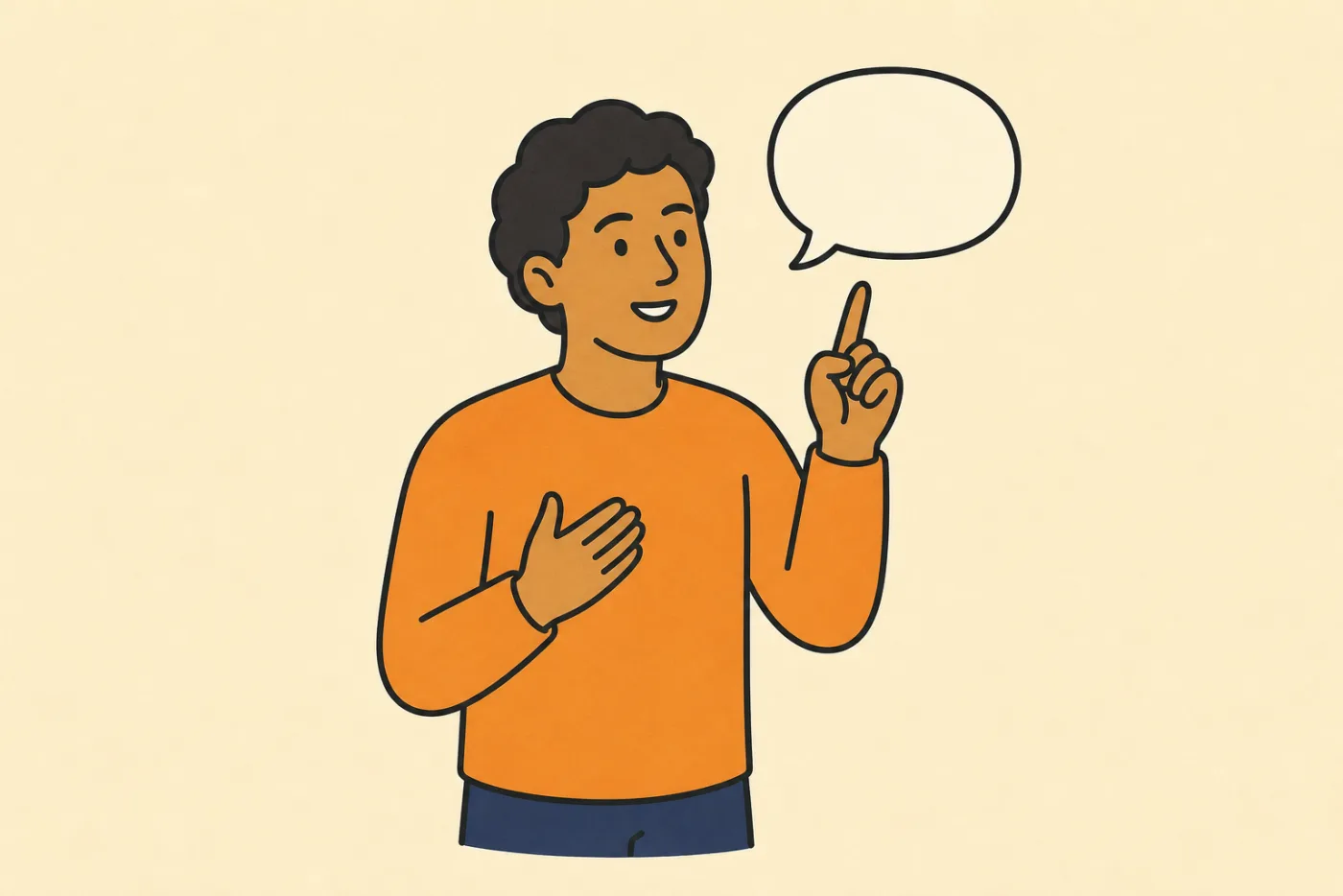 Minute Hatch illustration for Improvisation Speech: Speak Clearly Without a Script