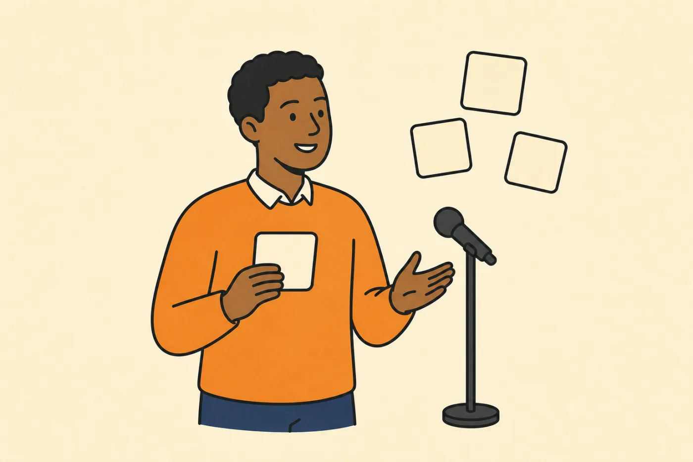 Minute Hatch illustration for Speak Extemporaneously: Practice Guide