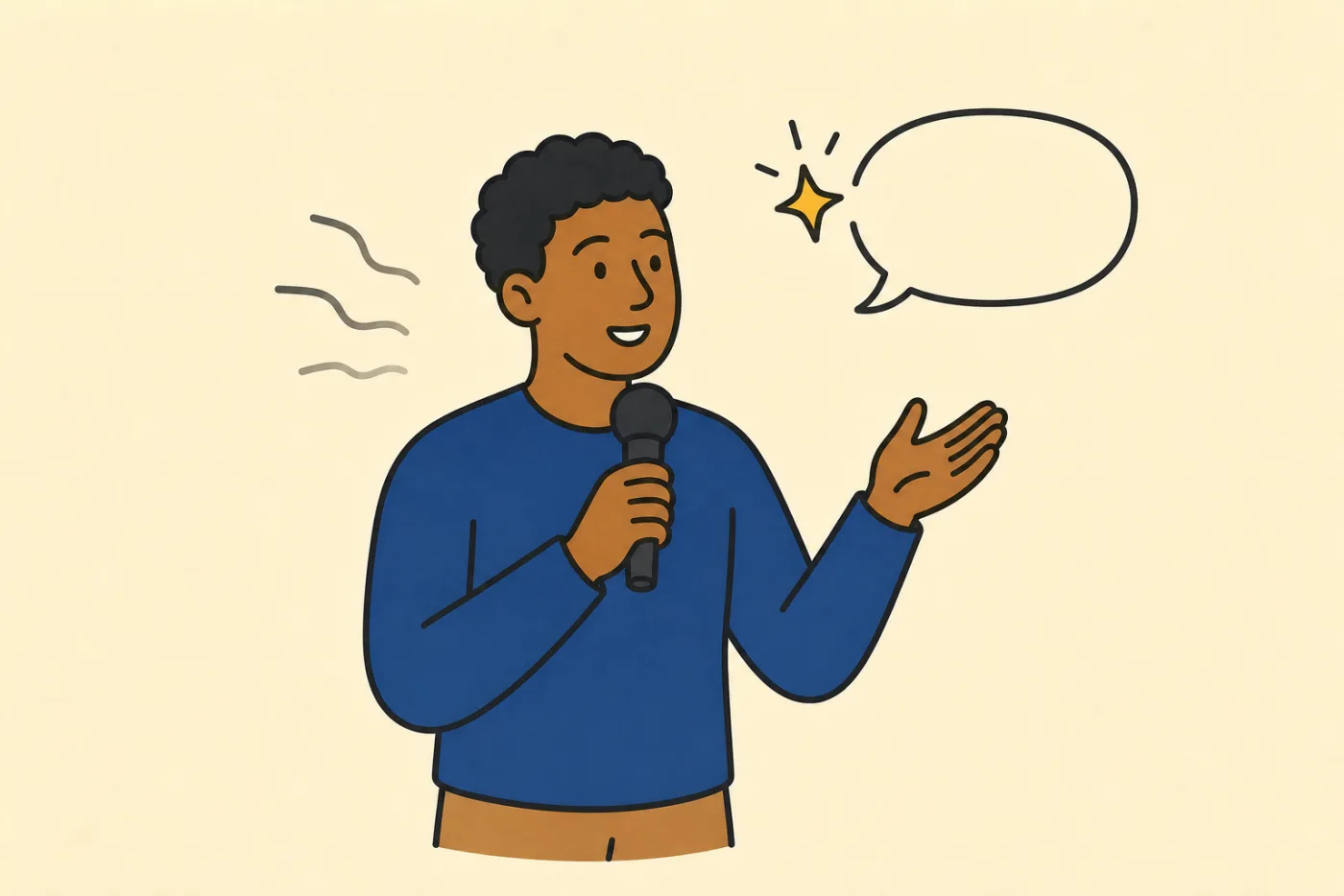 Minute Hatch illustration for Spontaneous Speaking: Sound Clear Under Pressure