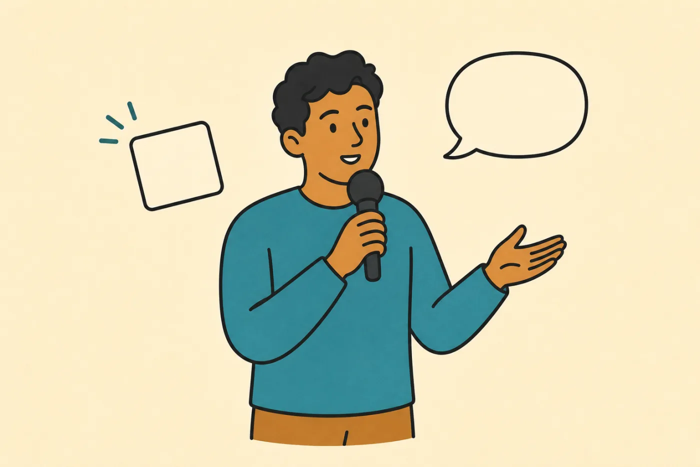 Minute Hatch illustration for Unprepared Speech: Answer on the Spot